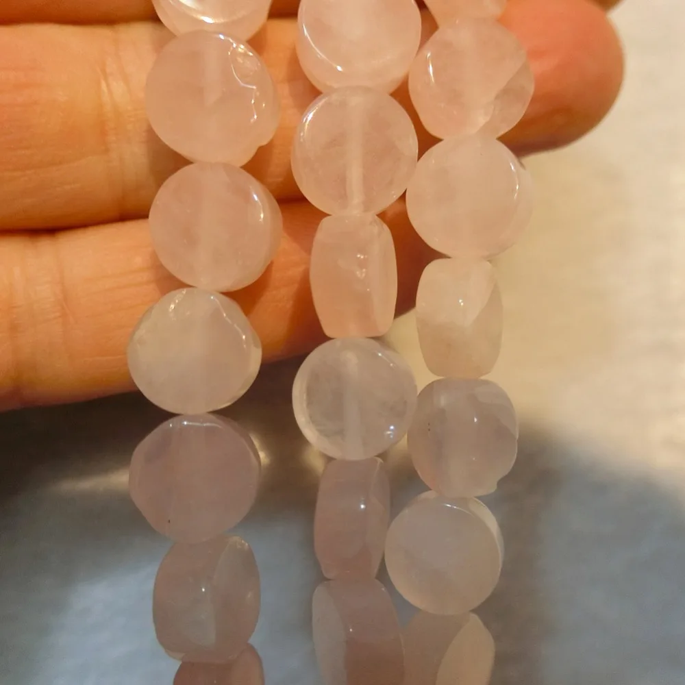 Wholesale 80pcs Flat Round Roses Quartz Onyx Natural Stone Loose Beads Accessories For Jewelry Making DIY Bracelet Necklace Free
Wholesale 80pcs Flat Round Roses Quartz Onyx Natural Stone Loose Beads Accessories For Jewelry Making DIY Bracelet Necklace Free