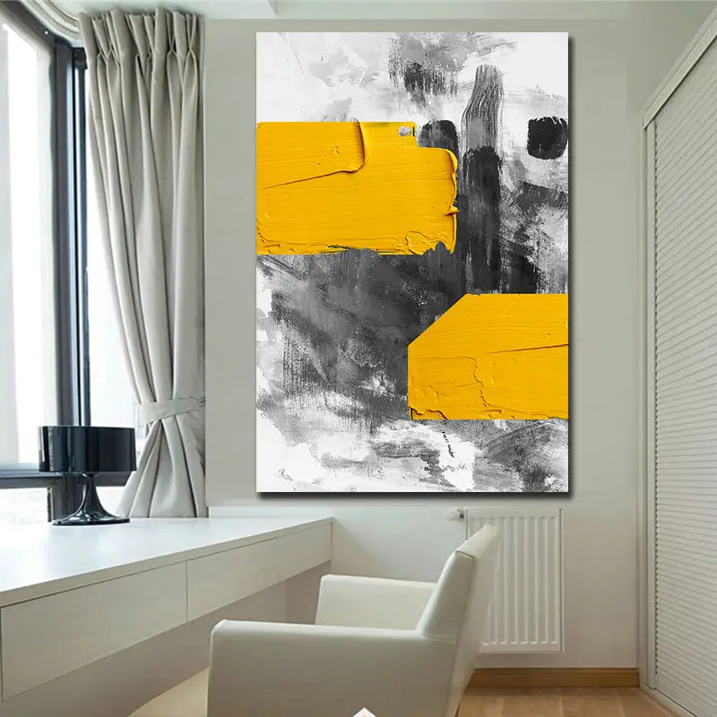 Gold and Black Abstract Oil Painting on Canvas Modern Unframed Posters and Prints Cuadros Wall Art Pictures For Living Room
Gold and Black Abstract Oil Painting on Canvas Modern Unframed Posters and Prints Cuadros Wall Art Pictures For Living Room