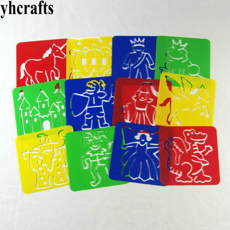 12PCS/LOT.Fairy tale stencil hallooween Xmas Dinosaur Summer Autumn Fairy Animal Insect drawing stencils Early educational toys
12PCS/LOT.Fairy tale stencil hallooween Xmas Dinosaur Summer Autumn Fairy Animal Insect drawing stencils Early educational toys