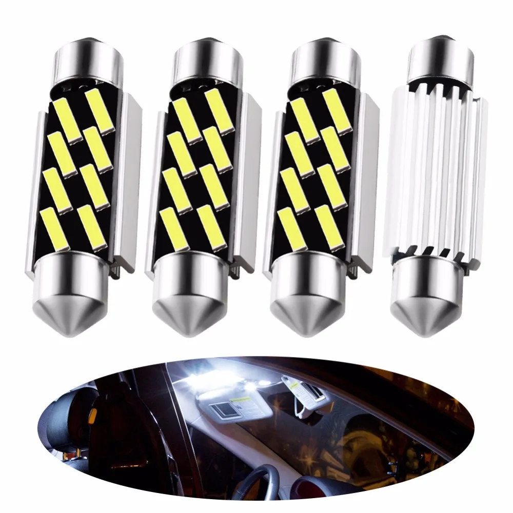 Festoon 41mm LED Bulbs C5W C10W CANBUS 7020 SMD ERROR FREE White Lamp For Car Auto Interior Dome Map Trunk License Plate Lights
Festoon 41mm LED Bulbs C5W C10W CANBUS 7020 SMD ERROR FREE White Lamp For Car Auto Interior Dome Map Trunk License Plate Lights
