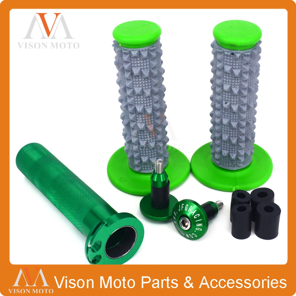 Billet 7/8" 22MM Throttle Clamp Twist Tube & Handlebar Cap Plugs & Grips For KAWASAKI KLX450R KLX125 10-16 KLX250 04-16 KLX150S
Billet 7/8" 22MM Throttle Clamp Twist Tube & Handlebar Cap Plugs & Grips For KAWASAKI KLX450R KLX125 10-16 KLX250 04-16 KLX150S