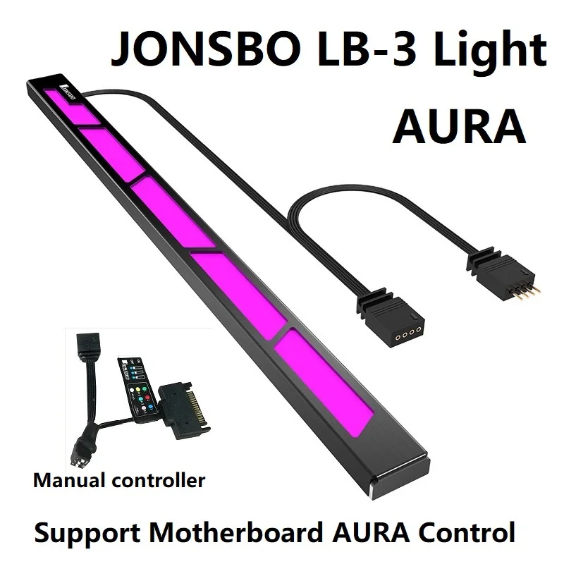Jonsbo LB-3 Light Bar Aluminum Shell Connection Interface 12V AURA LED RGB Suitable Desktop Chassis With Magnetic Attraction
Jonsbo LB-3 Light Bar Aluminum Shell Connection Interface 12V AURA LED RGB Suitable Desktop Chassis With Magnetic Attraction