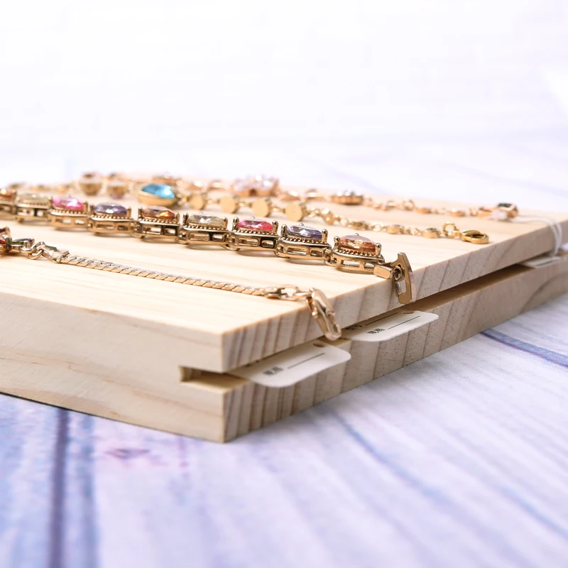Wood Jewelry Display Tray Wood Ring Tray Pendant Tray Bracelets Display Holder Bangle Holder
Wood Jewelry Display Tray Wood Ring Tray Pendant Tray Bracelets Display Holder Bangle Holder