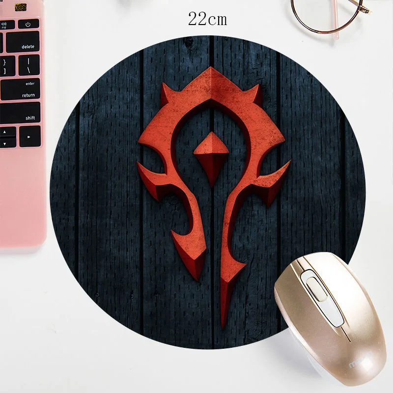 22X22CM WOW Round Mouse Pad Watercolor Prints Custom Mouse Mat World of Warcraft The Alliance The Horde Gaming Mousepad mat
22X22CM WOW Round Mouse Pad Watercolor Prints Custom Mouse Mat World of Warcraft The Alliance The Horde Gaming Mousepad mat