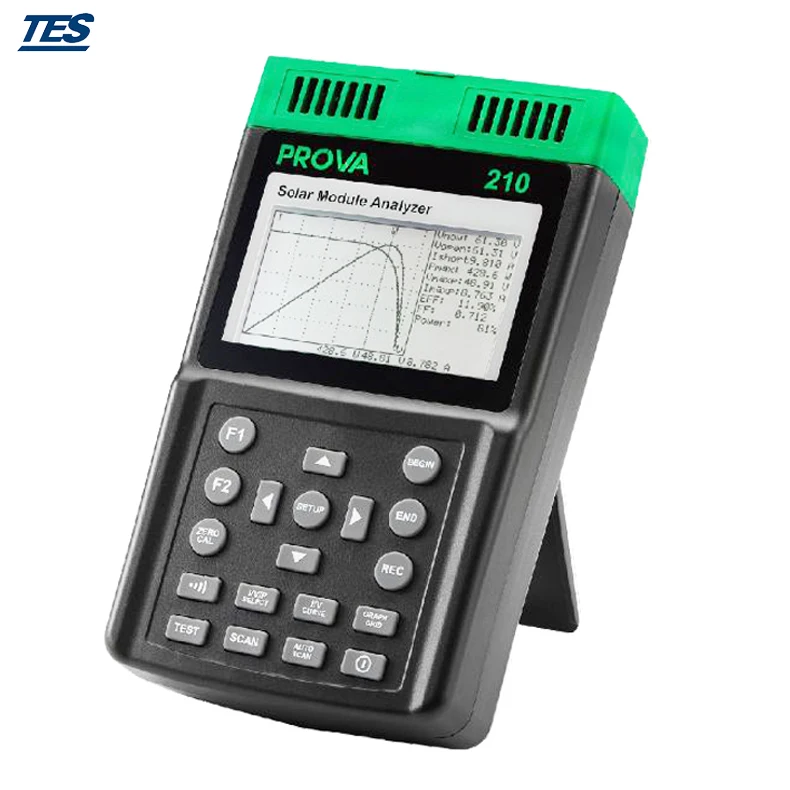12A 60V Solar Power Meter Module Analyzer PROVA-210 I-V Curve Test for Solar Cell
12A 60V Solar Power Meter Module Analyzer PROVA-210 I-V Curve Test for Solar Cell
