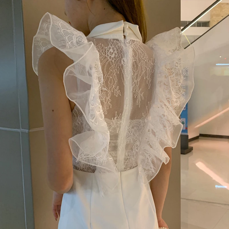 Max Spri 2019 Summer New Collection Office Lady V Neck Ruffled Sleeves Back Lace Front Split Midi Women Party Elegant Dress
Max Spri 2019 Summer New Collection Office Lady V Neck Ruffled Sleeves Back Lace Front Split Midi Women Party Elegant Dress