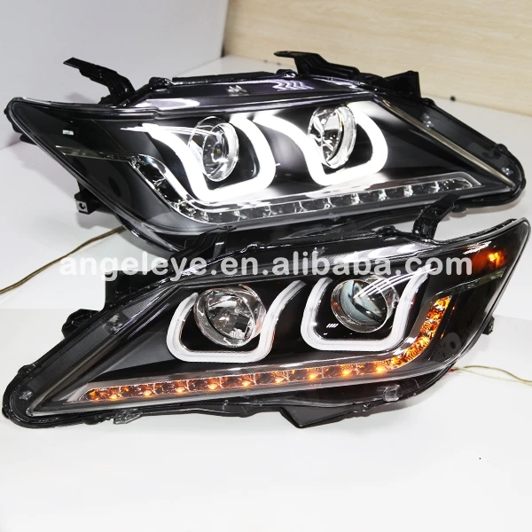 For Toyota Camry LED Angel Eyes Head Lights with double U stype and DRL 2012-2013 year LD1V
For Toyota Camry LED Angel Eyes Head Lights with double U stype and DRL 2012-2013 year LD1V