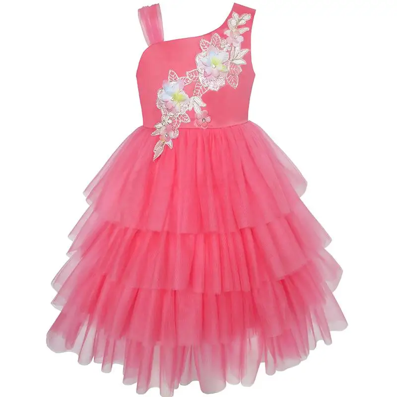 Girls Dress Watermelon Tiered Flower Dance Ball Princess 2020 Summer Wedding Party Dresses Clothes Size 5-10 Carnival Vestidos
Girls Dress Watermelon Tiered Flower Dance Ball Princess 2020 Summer Wedding Party Dresses Clothes Size 5-10 Carnival Vestidos