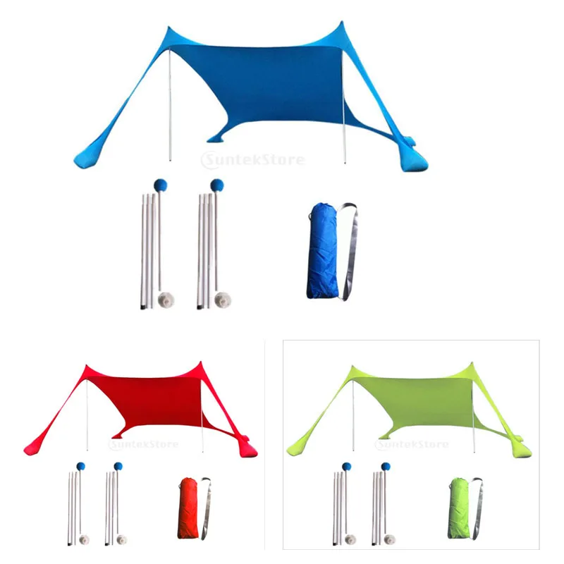 Portable Tent Tarp Sun Shelter Pop Up Beach Sun Shade Canopy for Outdoor Activities 3-4 person
Portable Tent Tarp Sun Shelter Pop Up Beach Sun Shade Canopy for Outdoor Activities 3-4 person