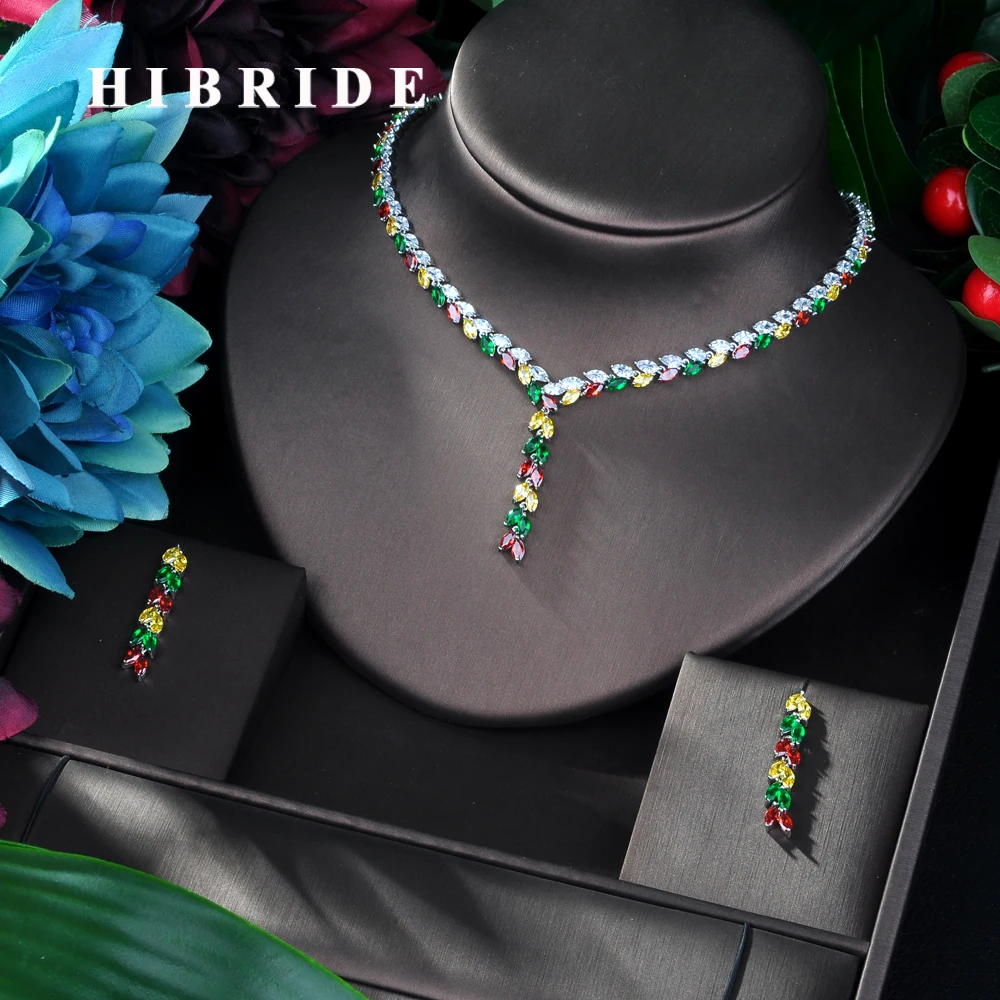 HIBRIDE Elegant Colorful Flower Shape Pendant Design High Quality for Young Woman Gift Hot Sale Zirconia Banquet Peacetime N-53
HIBRIDE Elegant Colorful Flower Shape Pendant Design High Quality for Young Woman Gift Hot Sale Zirconia Banquet Peacetime N-53