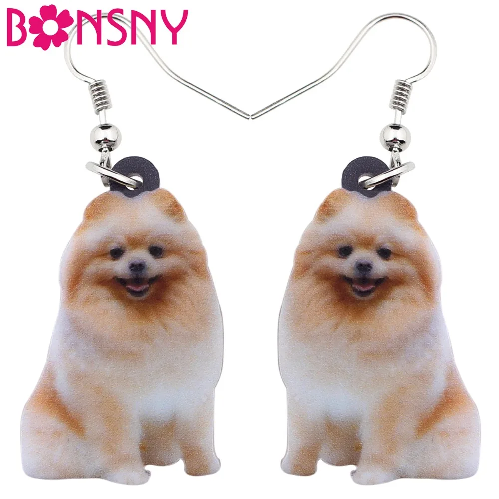 Bonsny Statement Acrylic Happy Pomeranian Dog Earrings Big Long Dangle Drop Gift for Women Girl Ladies Teens Animal Jewelry Bulk
Bonsny Statement Acrylic Happy Pomeranian Dog Earrings Big Long Dangle Drop Gift for Women Girl Ladies Teens Animal Jewelry Bulk