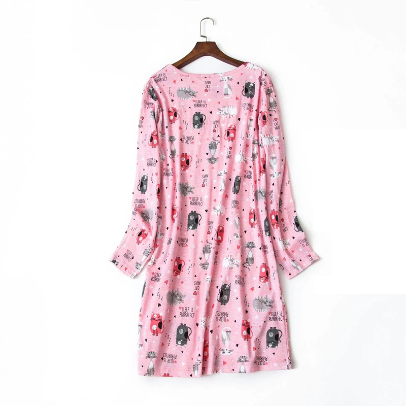 100% Cotton Women Nightdress Autumn Long Sleeve Nightshirts Simple Cotton Shirt Nightgowns Nightwear Night Dress Sleepwear
100% Cotton Women Nightdress Autumn Long Sleeve Nightshirts Simple Cotton Shirt Nightgowns Nightwear Night Dress Sleepwear