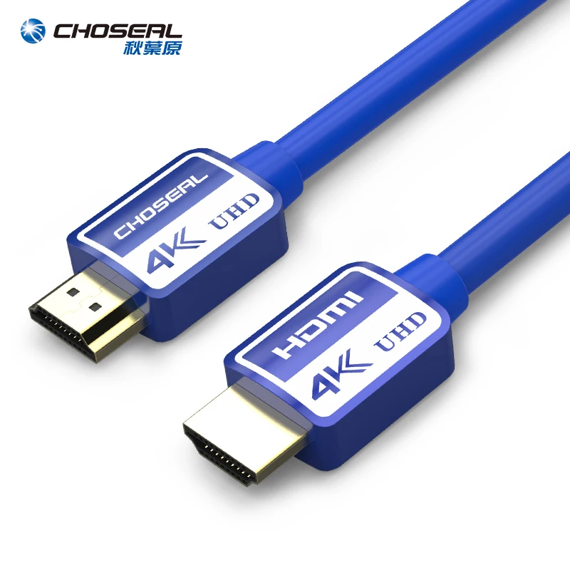 Высокоскоростной HDMI кабель CHOSEAL 2 0 4K 1080P 3D Ethernet кабели для PS3 проектора компьютера