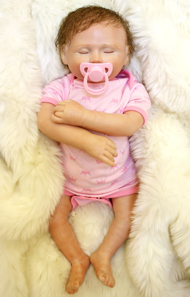 babies toy 49cm Soft Realtouch Silicone adora Lifelike Bonecas Baby newborn realistic magnetic pacifier bebe reborn dolls
babies toy 49cm Soft Realtouch Silicone adora Lifelike Bonecas Baby newborn realistic magnetic pacifier bebe reborn dolls