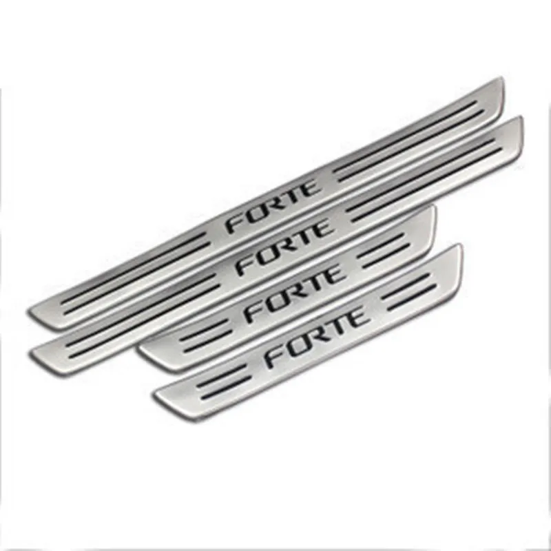 Car accessories High quality stainless steel Scuff Plate/Door Sill Door Sill for 2009-2014 KIA Cerato/Forte Car styling
Car accessories High quality stainless steel Scuff Plate/Door Sill Door Sill for 2009-2014 KIA Cerato/Forte Car styling
