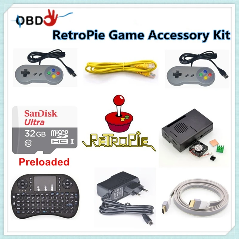2018 консоль Retropie Raspberry Pi 3 Retropie ModelB 32 ГБ, предварительно загруженная консоль RetroPie, комплект аксессуаров, бесплатная доставка, работает идеальн...
2018 консоль Retropie Raspberry Pi 3 Retropie ModelB 32 ГБ, предварительно загруженная консоль RetroPie, комплект аксессуаров, бесплатная доставка, работает идеальн...