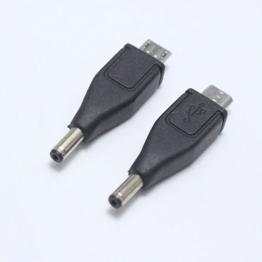 Штекер 3 5*1 1 мм на 5-контактный разъем Micro USB постоянного тока адаптер для зарядного