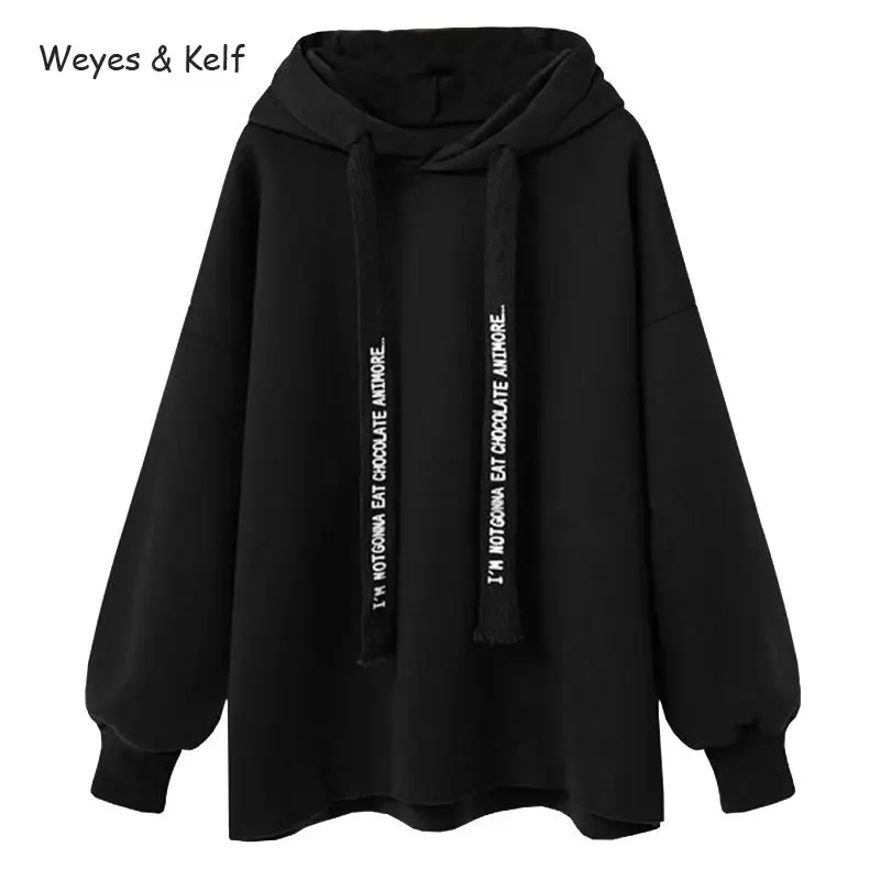 Weyes & Kelf Spring Tracksuit Hoodies Women 2020 Autumn Loose Solid Coat Female Woman Sweatshirt Long Sleeve Velour Tracksuit
Weyes & Kelf Spring Tracksuit Hoodies Women 2020 Autumn Loose Solid Coat Female Woman Sweatshirt Long Sleeve Velour Tracksuit