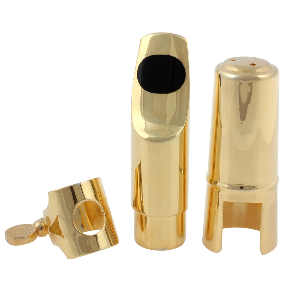 Professional Gold Plated Metal Soprano Saxophone Mouthpiece 5 for Classical Music + Mouthpiec Pads Cushion Sax Parts Accessories
Professional Gold Plated Metal Soprano Saxophone Mouthpiece 5 for Classical Music + Mouthpiec Pads Cushion Sax Parts Accessories