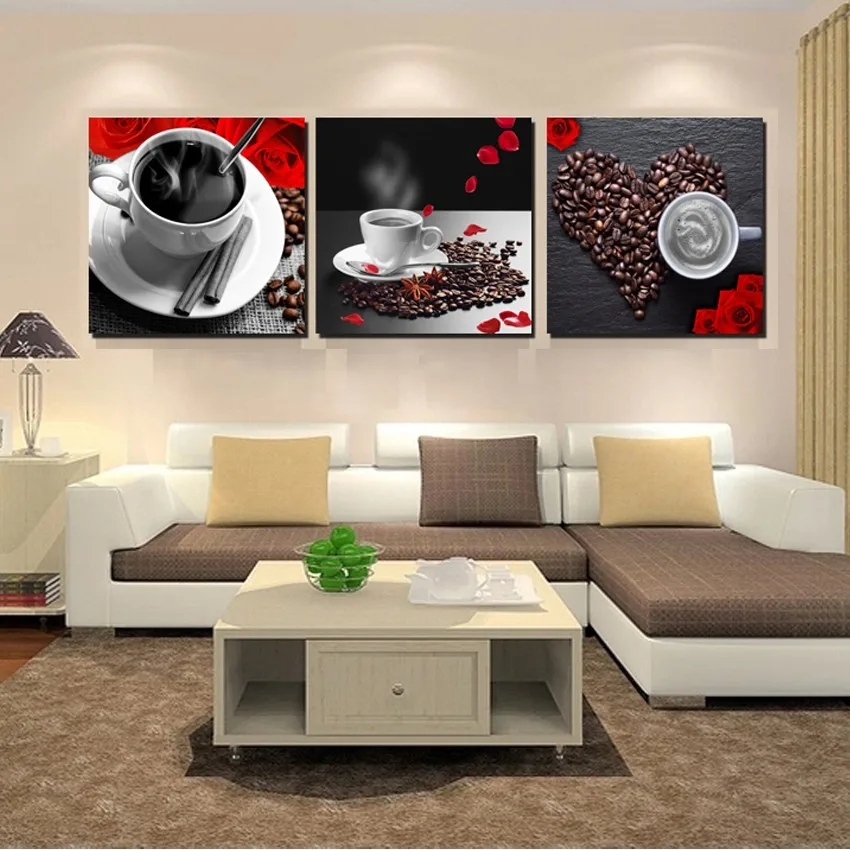 No Frame Home Decor Canvas Painting 3 Piece Oil Painting House Decorative Wall Pictures Wall Decoration Pictures Coffee
No Frame Home Decor Canvas Painting 3 Piece Oil Painting House Decorative Wall Pictures Wall Decoration Pictures Coffee