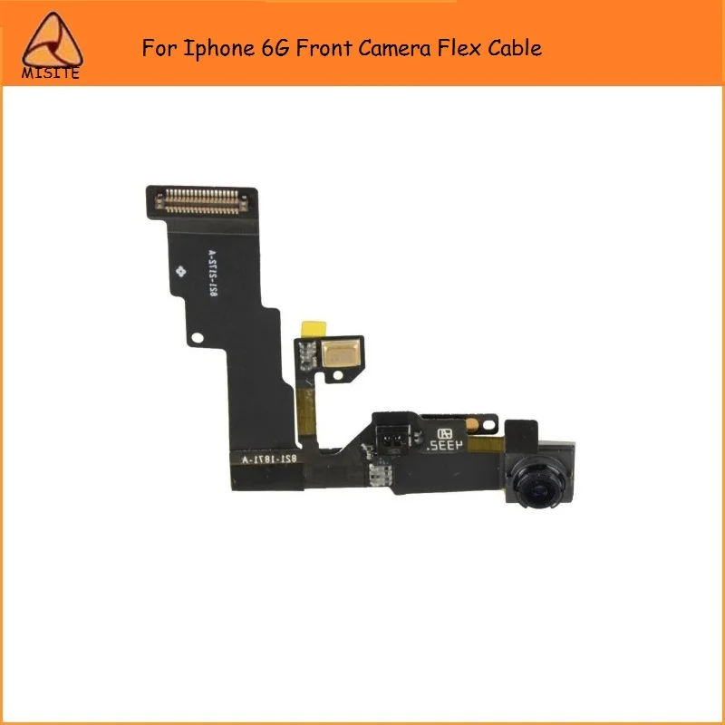 50 шт./лот протестированная фронтальная камера телефона Flex для iPhone 6 6G 4 7
