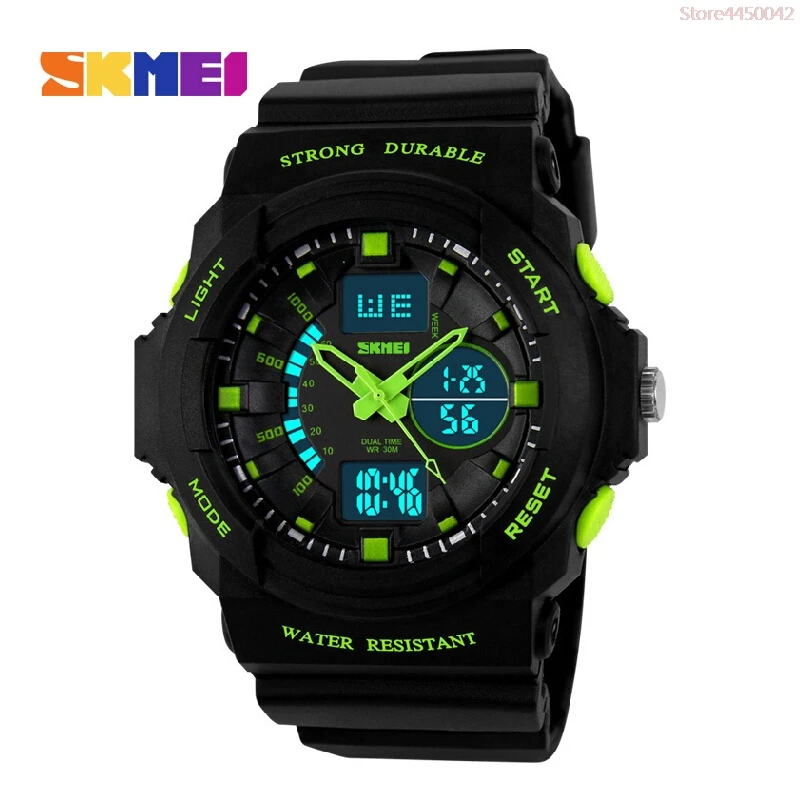 Новинка 2019 детские часы Спортивные кварцевые электронные Relojes модные брендовые