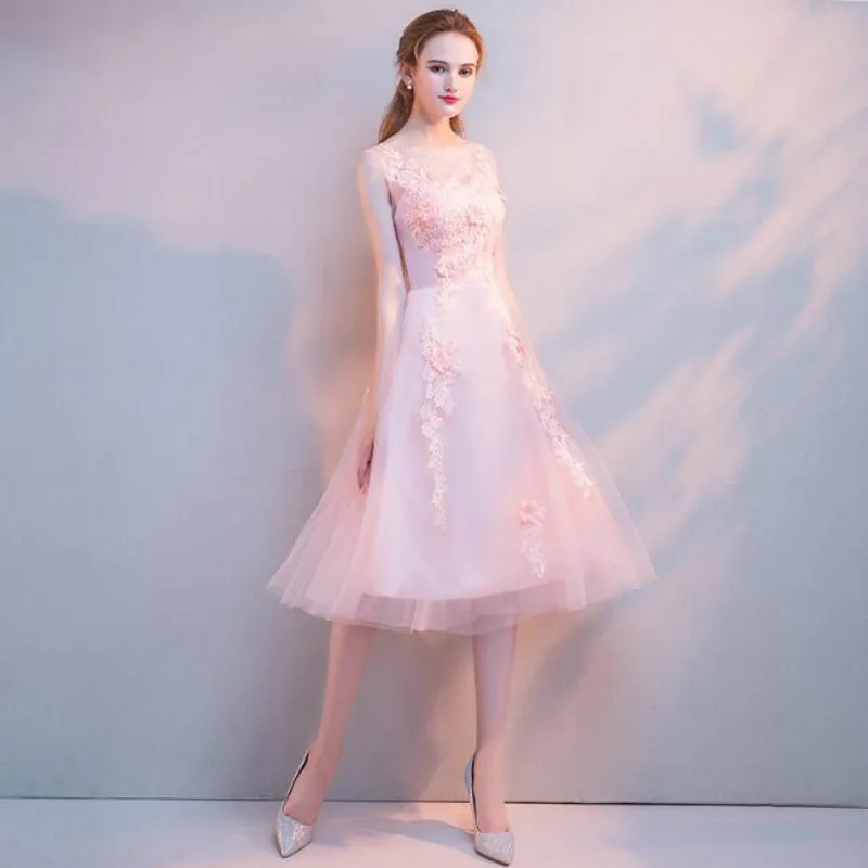 U-SWEAR 2020 New Arrival Bridesmaid Dresses Short Creme O-Neck Lace Appliques Sleeveless A-Line Simple Dress Elegant Vestidos
U-SWEAR 2020 New Arrival Bridesmaid Dresses Short Creme O-Neck Lace Appliques Sleeveless A-Line Simple Dress Elegant Vestidos