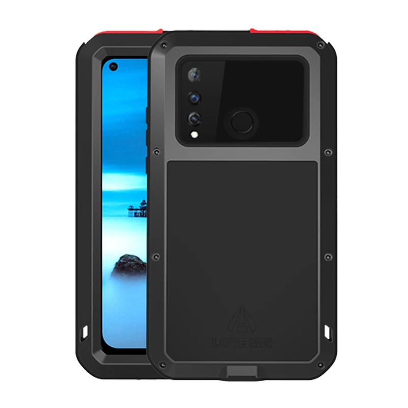 Full Body Protective Shockproof Armor Case For Huawei Nova 4 Phone + Tempered glass Luxury Rugged Cover Nova4 | Мобильные телефоны