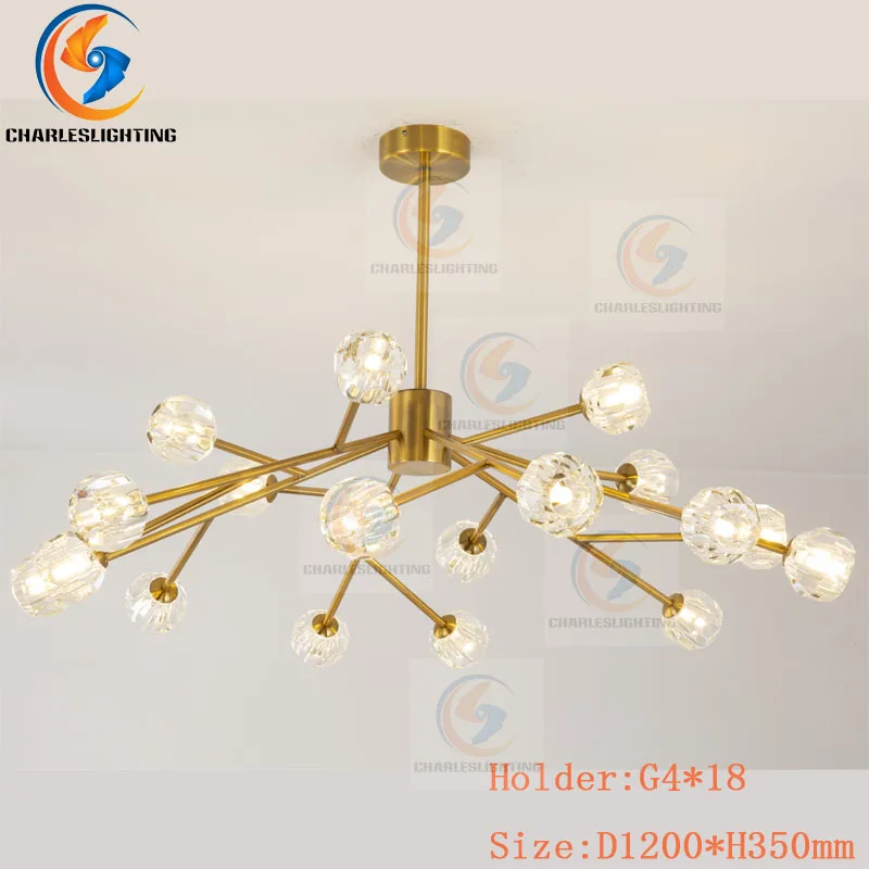 Modern copper K9 crystal glass European luxury pendant light classical atmosphere pendant lamp,American style restaurant lamp
Modern copper K9 crystal glass European luxury pendant light classical atmosphere pendant lamp,American style restaurant lamp