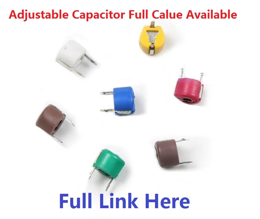 5P 10P 20P 30P 40P 50P 60P 70P 120P Adjustable Capacitance Trimmer Variable Capacitor Plastic 6mm JML06-1-120P 5/10/20/30/40PF
5P 10P 20P 30P 40P 50P 60P 70P 120P Adjustable Capacitance Trimmer Variable Capacitor Plastic 6mm JML06-1-120P 5/10/20/30/40PF