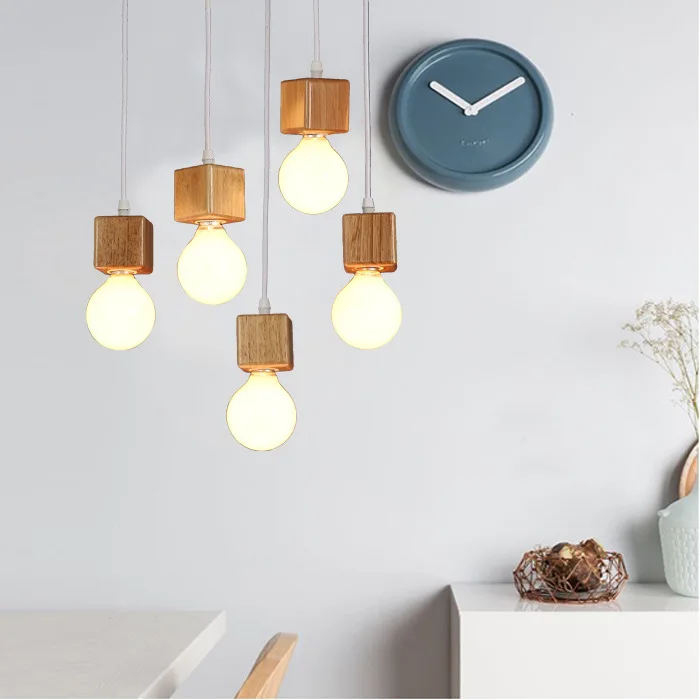 Creative Wood Pendant Lights European Loft Cord Pendant Lamps For Restaurant Dining Room Hanging Lamp Bar Counter Home Lighting
Creative Wood Pendant Lights European Loft Cord Pendant Lamps For Restaurant Dining Room Hanging Lamp Bar Counter Home Lighting