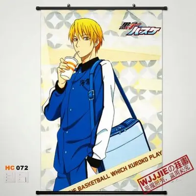 Аниме домашний Декор постер настенный прокрутка Kuroko no Basket Tetsuya Kagami Taiga | Дом и сад