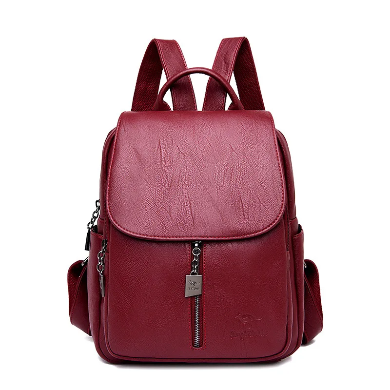 2019 Women's Backpacks Designer Leather Female Backpack Casual School Bags For Teenager Girls High Quality Ladies Shoulder Bags
2019 Women's Backpacks Designer Leather Female Backpack Casual School Bags For Teenager Girls High Quality Ladies Shoulder Bags