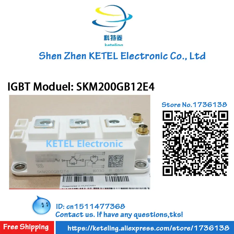 SKM200GB12E4 / SKM300GB12E4 / SKM200GB12T4 / SKM300GB12T4 / SKM200GB128D / SKM300GB128D / IGBT module
SKM200GB12E4 / SKM300GB12E4 / SKM200GB12T4 / SKM300GB12T4 / SKM200GB128D / SKM300GB128D / IGBT module