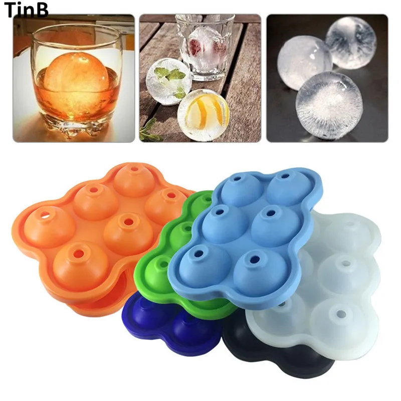 New Ice Cream Maker Ice Ball Mold Food Safe Silicone Spherical Round Ball Ice Cube Tray Maker Mold for Party Bar Kitchen Tools 
New Ice Cream Maker Ice Ball Mold Food Safe Silicone Spherical Round Ball Ice Cube Tray Maker Mold for Party Bar Kitchen Tools