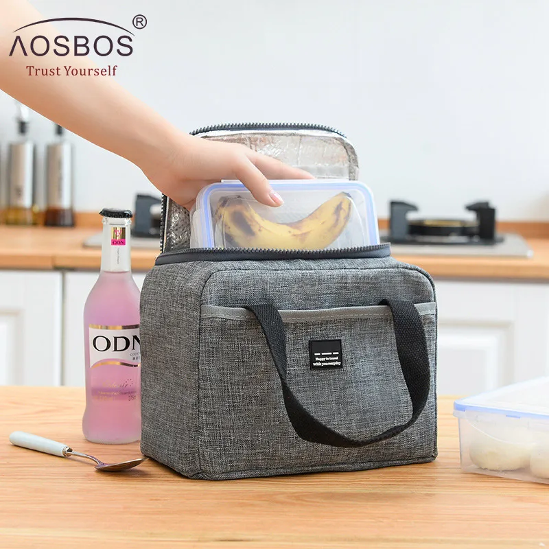 Aosbos Portable Thermal Tote Lunch Bags for Women Kids Men Fashion Picnic Cooler Lunch Box Insulated Travel Food Tote Bags
Aosbos Portable Thermal Tote Lunch Bags for Women Kids Men Fashion Picnic Cooler Lunch Box Insulated Travel Food Tote Bags