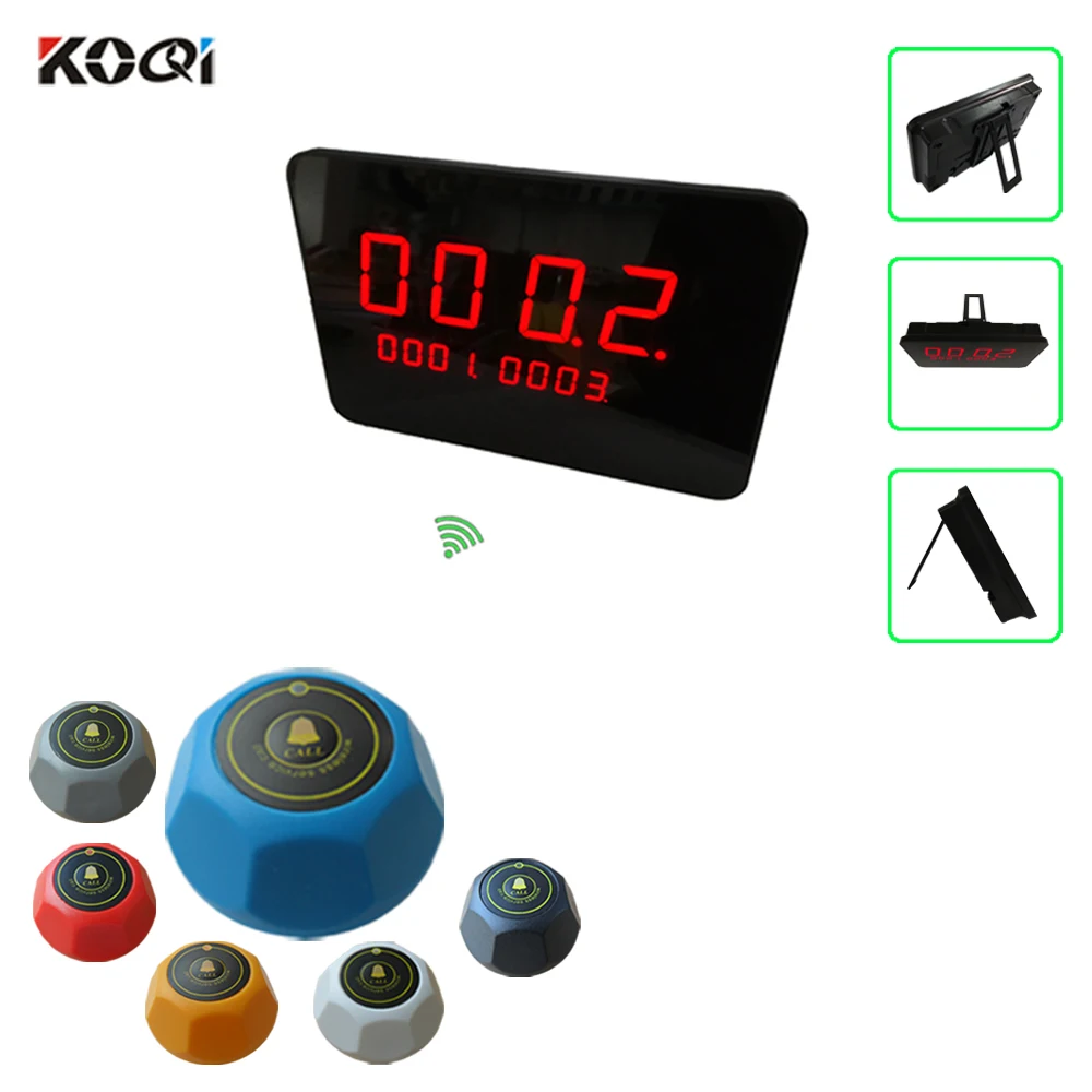 Bell System For Restaurant Waiter Buzzer Call Service Call Button Pager Ordering Waiter Caller Bell(2 display+29 call button)
Bell System For Restaurant Waiter Buzzer Call Service Call Button Pager Ordering Waiter Caller Bell(2 display+29 call button)
