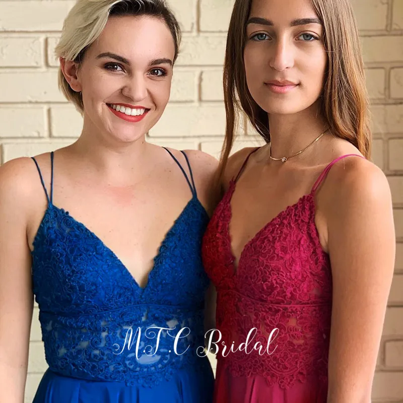 New Royal Blue V Neck Evening Dress 2019 Lace Top A Line Spaghetti Strap Chiffon Long Formal Dresses Vestido De Festa Cheap
New Royal Blue V Neck Evening Dress 2019 Lace Top A Line Spaghetti Strap Chiffon Long Formal Dresses Vestido De Festa Cheap