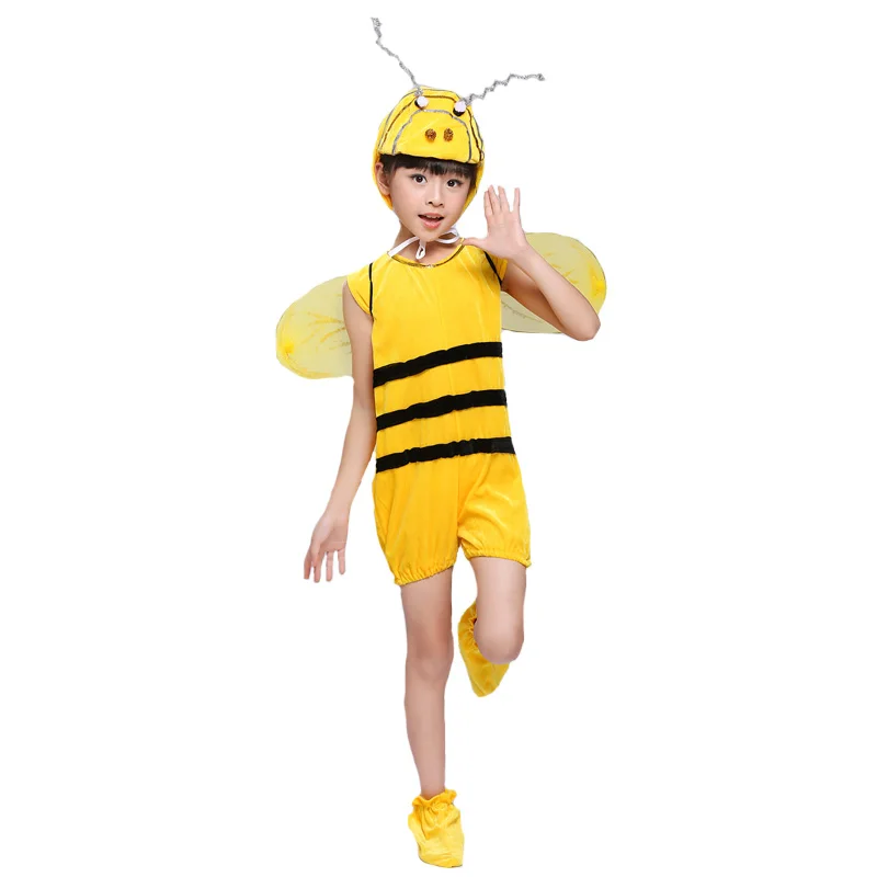 Children Animal Yellow Bee Cosplay Costume Kids Dance Performance Costumes Halloween Party halloween costume for kids
Children Animal Yellow Bee Cosplay Costume Kids Dance Performance Costumes Halloween Party halloween costume for kids