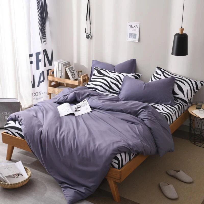 Pure Color AB Side Bedding Sets Bedlinen Twin Full Cover Bedsheet Pillowcase Bedding 4pcs Bed Linen King Comforter Set
Pure Color AB Side Bedding Sets Bedlinen Twin Full Cover Bedsheet Pillowcase Bedding 4pcs Bed Linen King Comforter Set