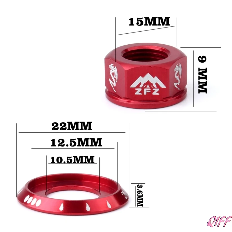 Dropshipping 2pcs/bag Bicycle Hub Nut M10 Fixed Gear MTB Road Bike Screw Bolt Aluminum Alloy APR28
Dropshipping 2pcs/bag Bicycle Hub Nut M10 Fixed Gear MTB Road Bike Screw Bolt Aluminum Alloy APR28