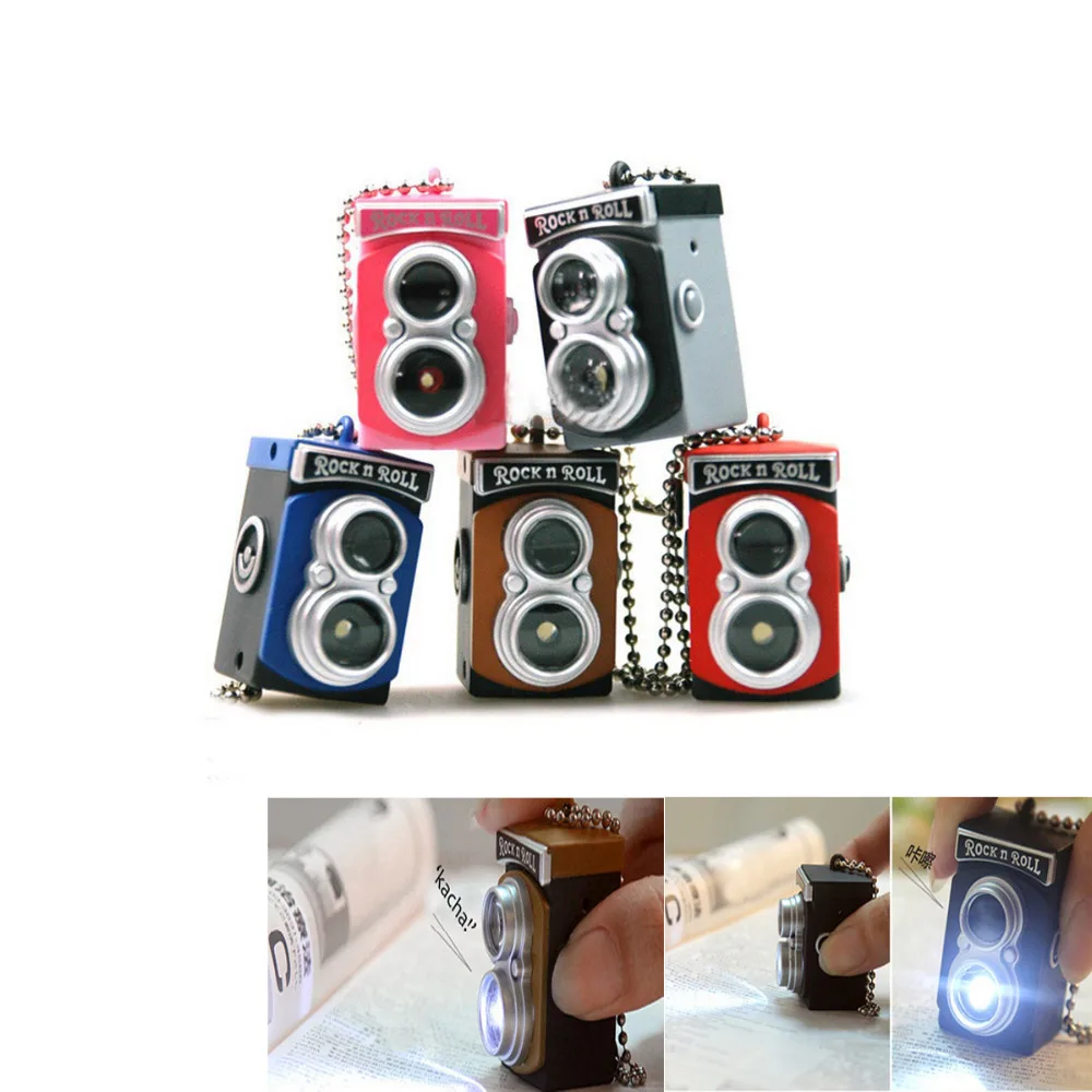 Новый милый мини двойной объектив Reflex TLR камера стиль светодиодная вспышка