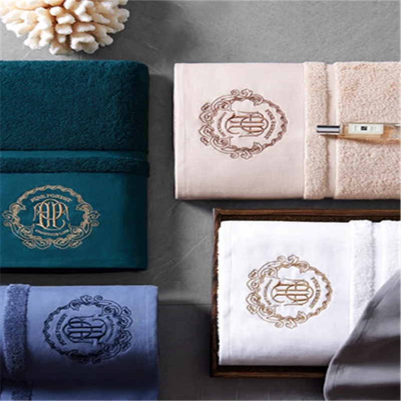 Five star hotel embroidered towel household adult men and women pure cotton towels
Five star hotel embroidered towel household adult men and women pure cotton towels