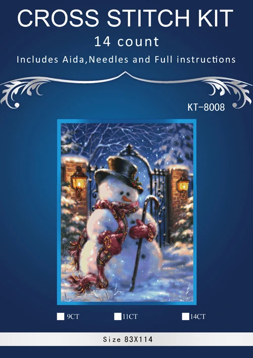 a christmas snowman chinese Stitch,DIY 14CT similar DMC Cross Stitch,Sets For Embroidery Kits Counted Cross-Stitching
a christmas snowman chinese Stitch,DIY 14CT similar DMC Cross Stitch,Sets For Embroidery Kits Counted Cross-Stitching