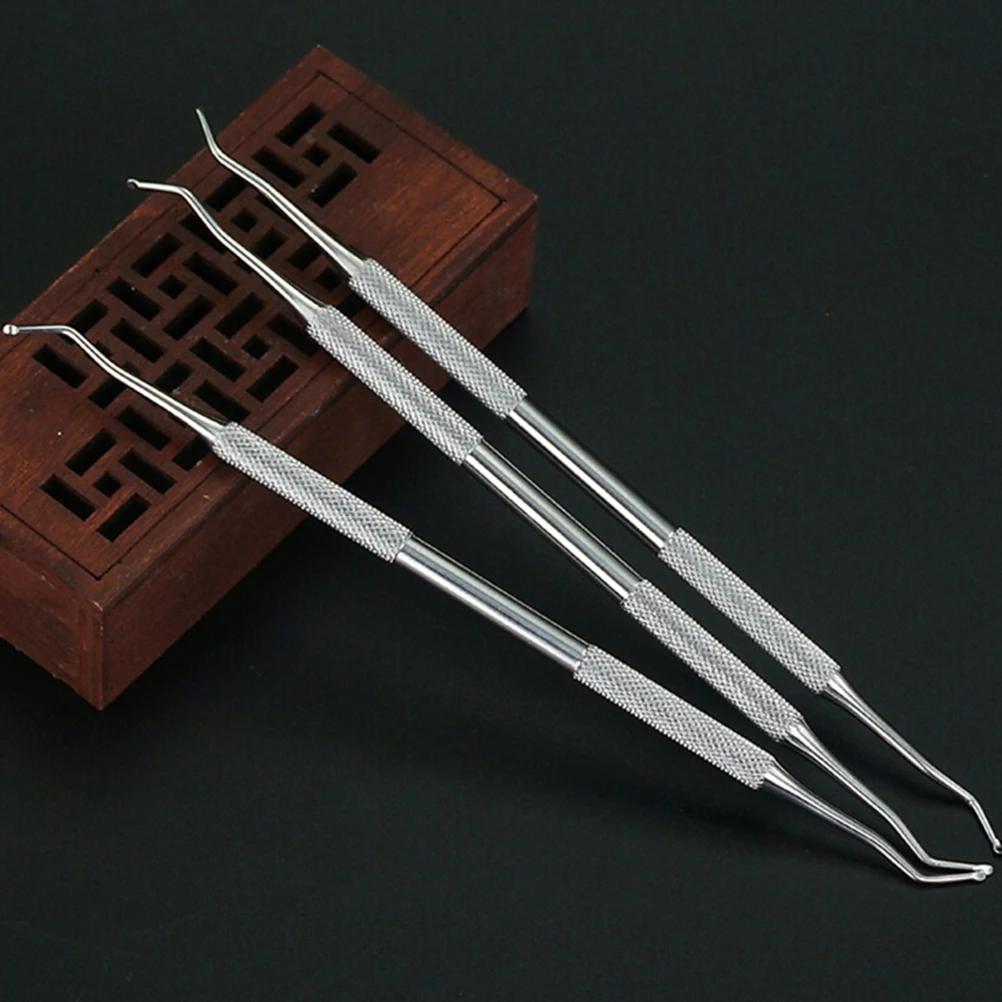 1Pc Professional Ingrown Toe Nail Correction Lifter File Pedicure Foot Nail Care Hook Double Ended Sided Clean Installation Tool 
1Pc Professional Ingrown Toe Nail Correction Lifter File Pedicure Foot Nail Care Hook Double Ended Sided Clean Installation Tool