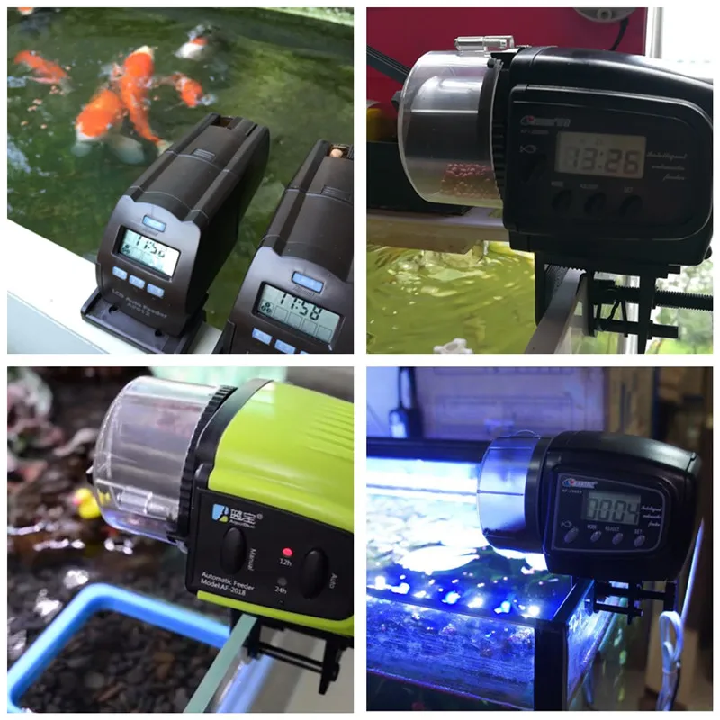 5 Styles Automatic Aquarium Fish Feeder Auto Fish Food Dispenser Electronic Aquatic Fish Feeding Timer For Fish Shrimp Turtle 
5 Styles Automatic Aquarium Fish Feeder Auto Fish Food Dispenser Electronic Aquatic Fish Feeding Timer For Fish Shrimp Turtle