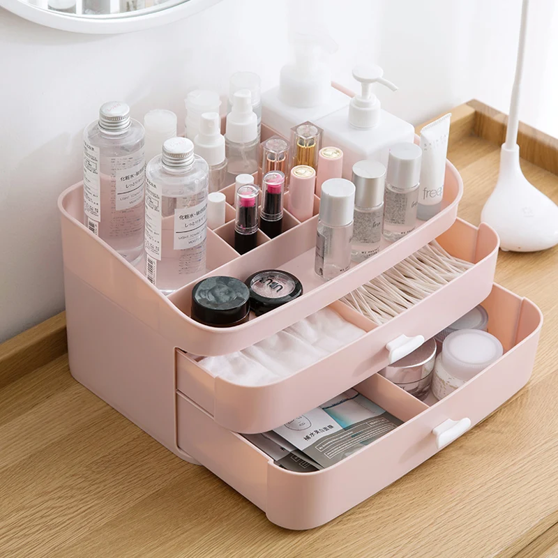 Drawer Type Multi-layer Cosmetic Desktop Skin Care Products Table Compartment Finishing Box Desk Storage Boxes Bins Cabinet
Drawer Type Multi-layer Cosmetic Desktop Skin Care Products Table Compartment Finishing Box Desk Storage Boxes Bins Cabinet