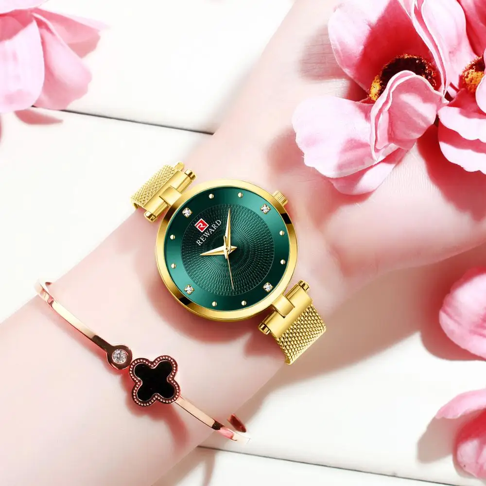 REWARD Brand Womens Wrist Watch Steel Straps Clock Reloj Mujer Zegarek Damski Waterproof Fashion Women's Watches Japan Movement
REWARD Brand Womens Wrist Watch Steel Straps Clock Reloj Mujer Zegarek Damski Waterproof Fashion Women's Watches Japan Movement