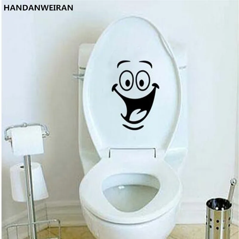 Cartoon Toilet Seat Sticker DIY Home Decor Removable Smile Face Funny Bathroom Toilet Seat Art Wall Sticker
Cartoon Toilet Seat Sticker DIY Home Decor Removable Smile Face Funny Bathroom Toilet Seat Art Wall Sticker