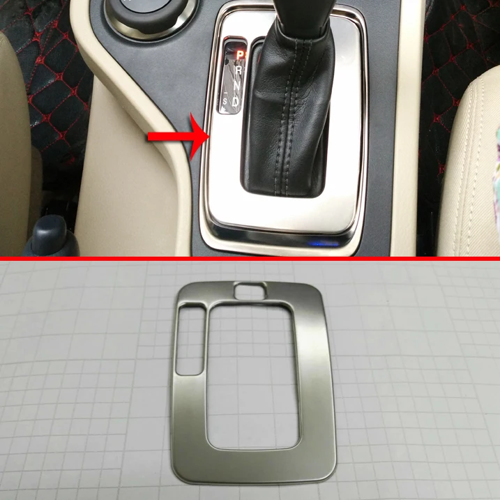 Stainless Steel Inside Interior Gearshift Knob Cover Trim Panel For Ford Ranger 2016 2017
Stainless Steel Inside Interior Gearshift Knob Cover Trim Panel For Ford Ranger 2016 2017